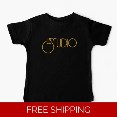 Le Studio Baby T-Shirt Gold Logo Le Studio Baby T-Shirt Gold Logo